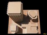Top view of the buildings