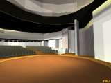 Teatre Kalita Humphreys, vista interior cap a escenaris laterals